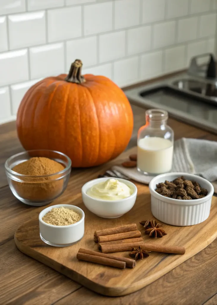 Pumpkin Delights ingredients